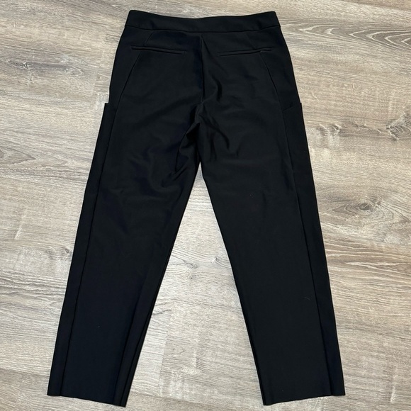Athleta Stellar Straight Crop Black Pants Size 14T Tall - Picture 7 of 10